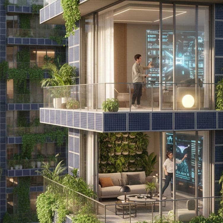 Future Living mit Vertical Gardening und smarten Wänden