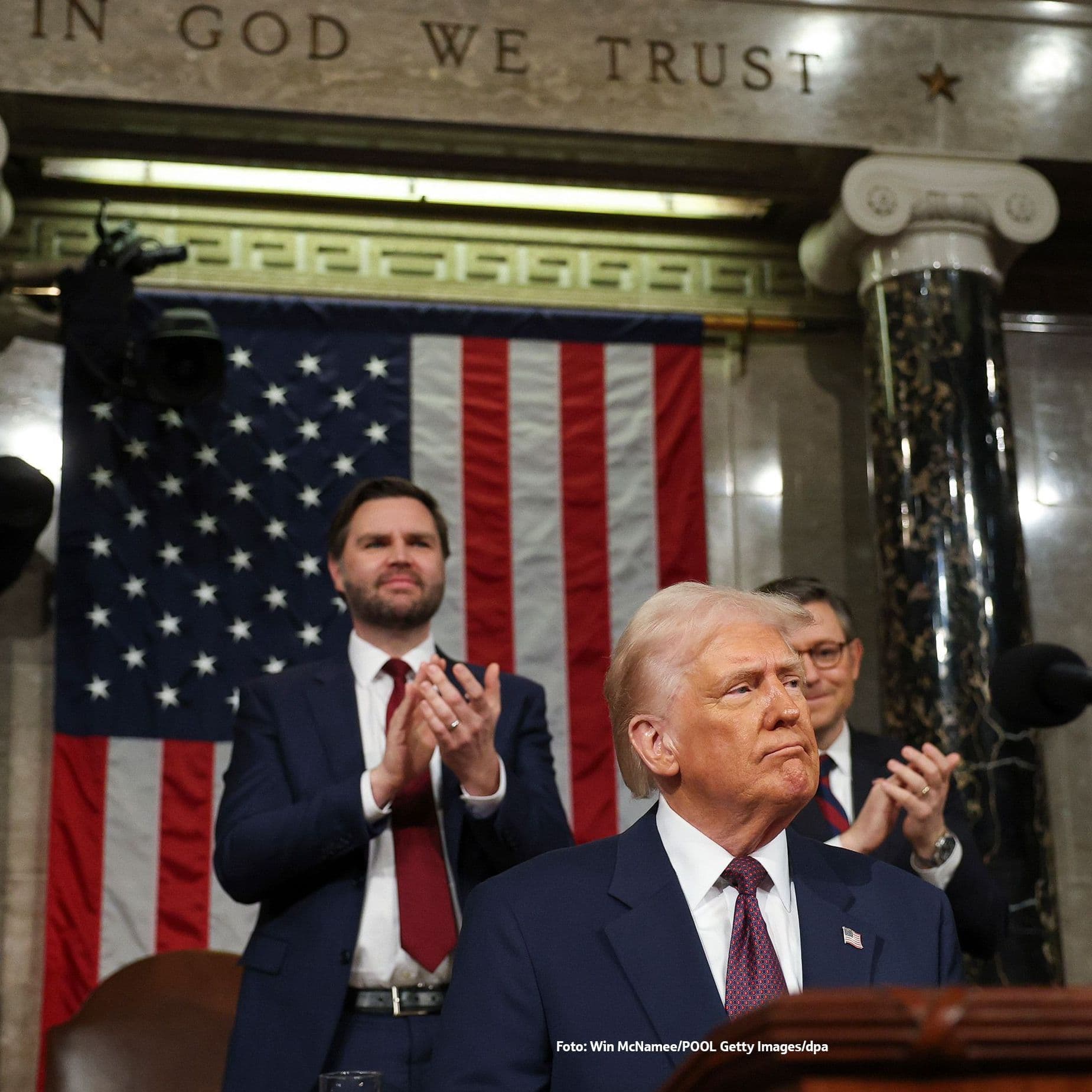 Donald Trump spricht vor dem US-Kongress