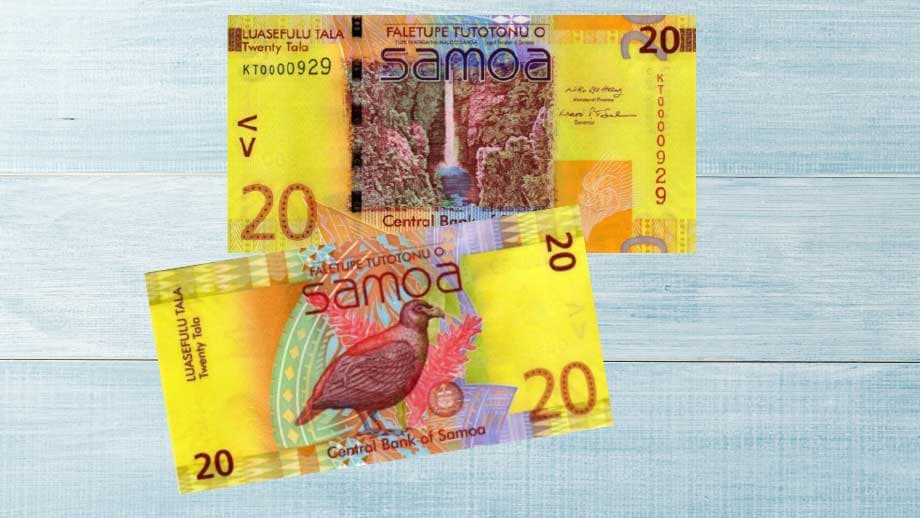 20-Tala-Note aus Samoa