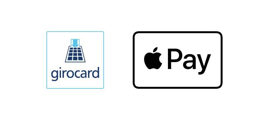 girocard und Apple Pay Logo