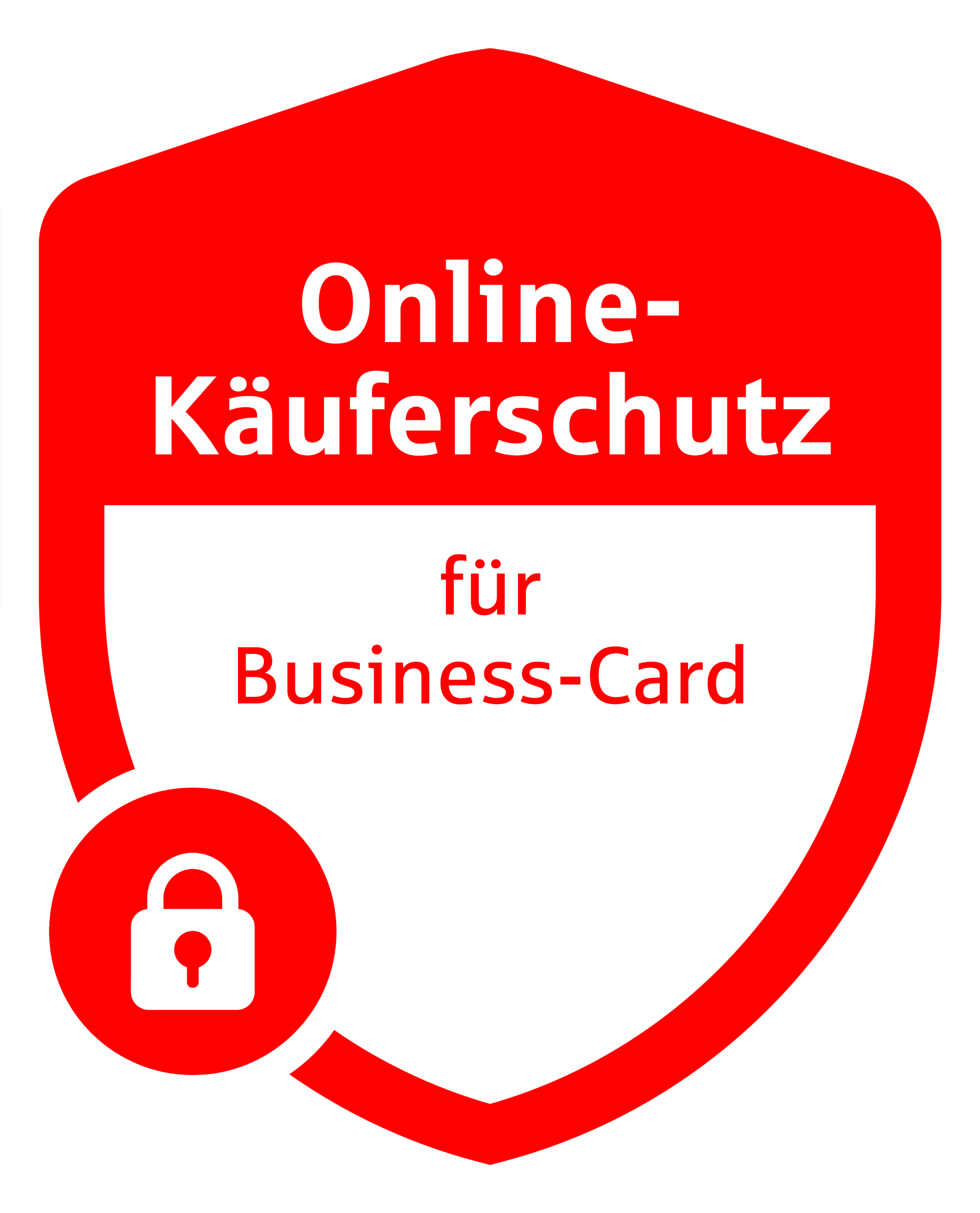 Online-Käuferschutz-Siegel für Business-Card
