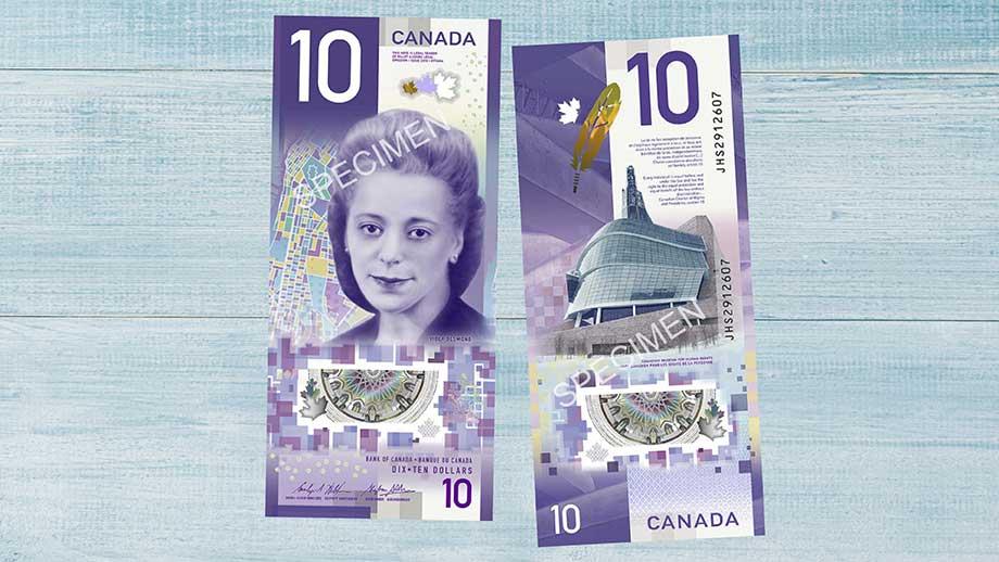 10-Dollar-Note aus Kanada
