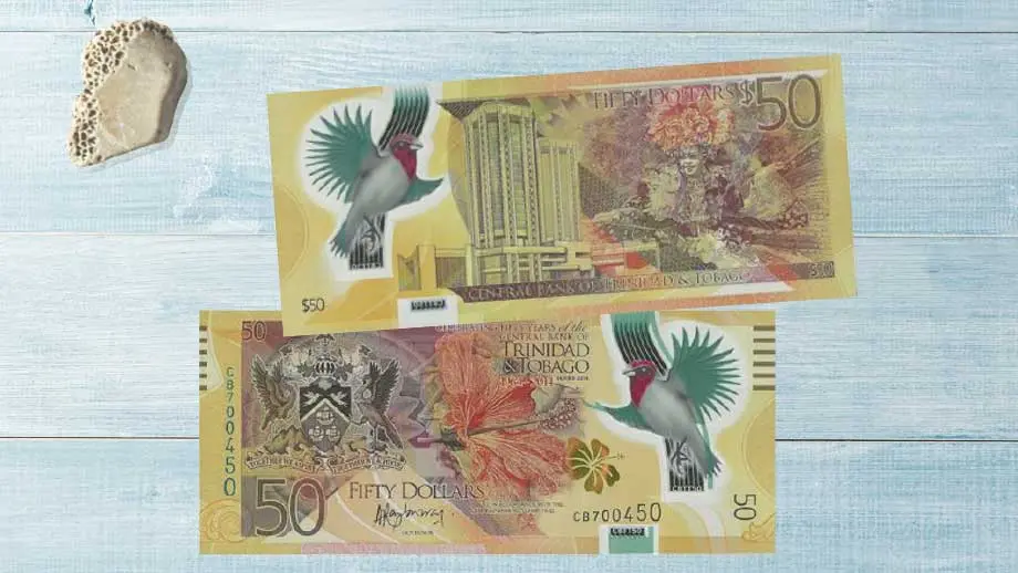 50-Dollar-Note aus Trinidad und Tobago