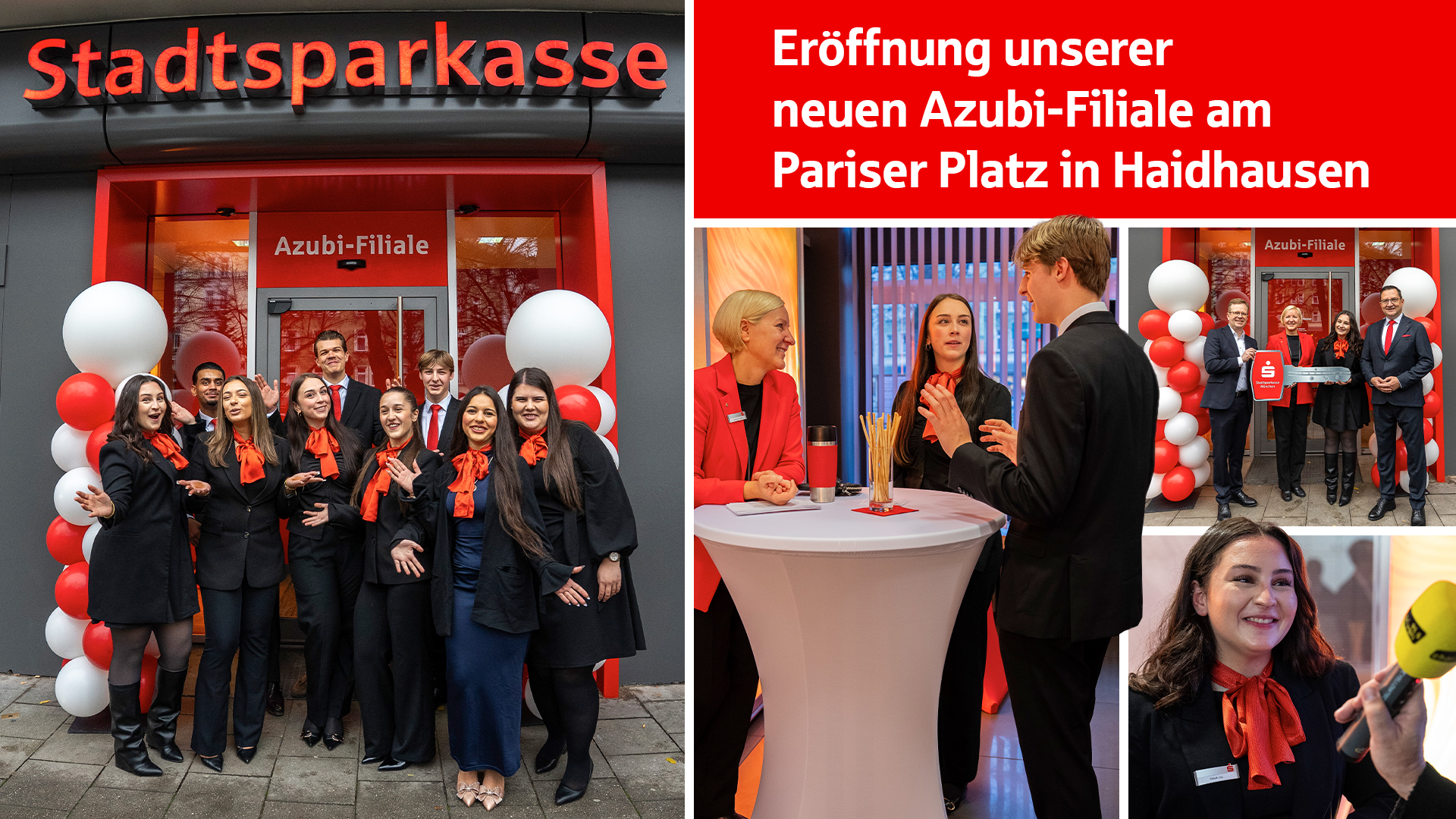 Eröffnung Azubi-Filiale