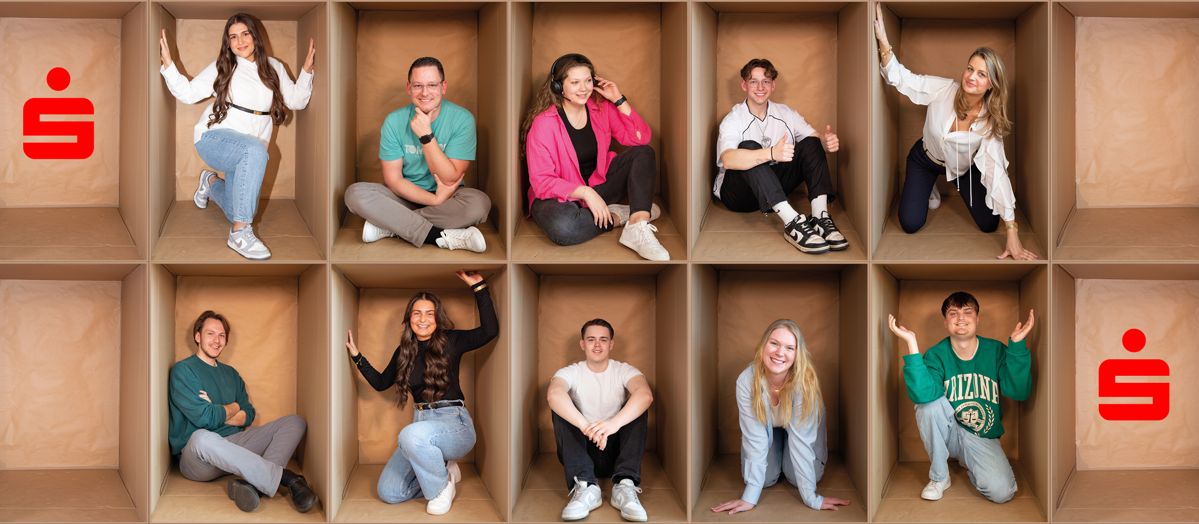  Praktikanten in Boxen