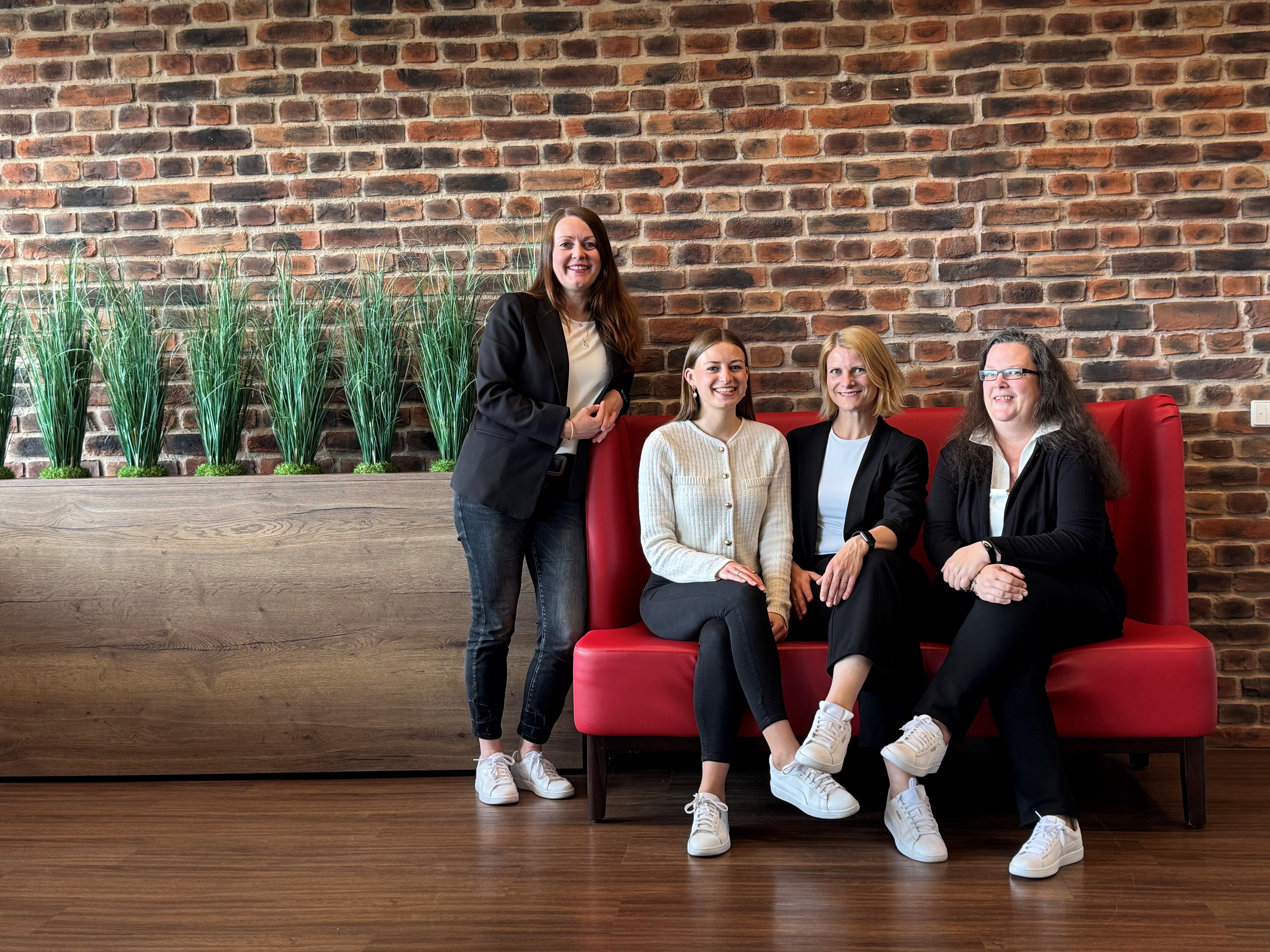 Teamfoto der Ausbildungsabteilung