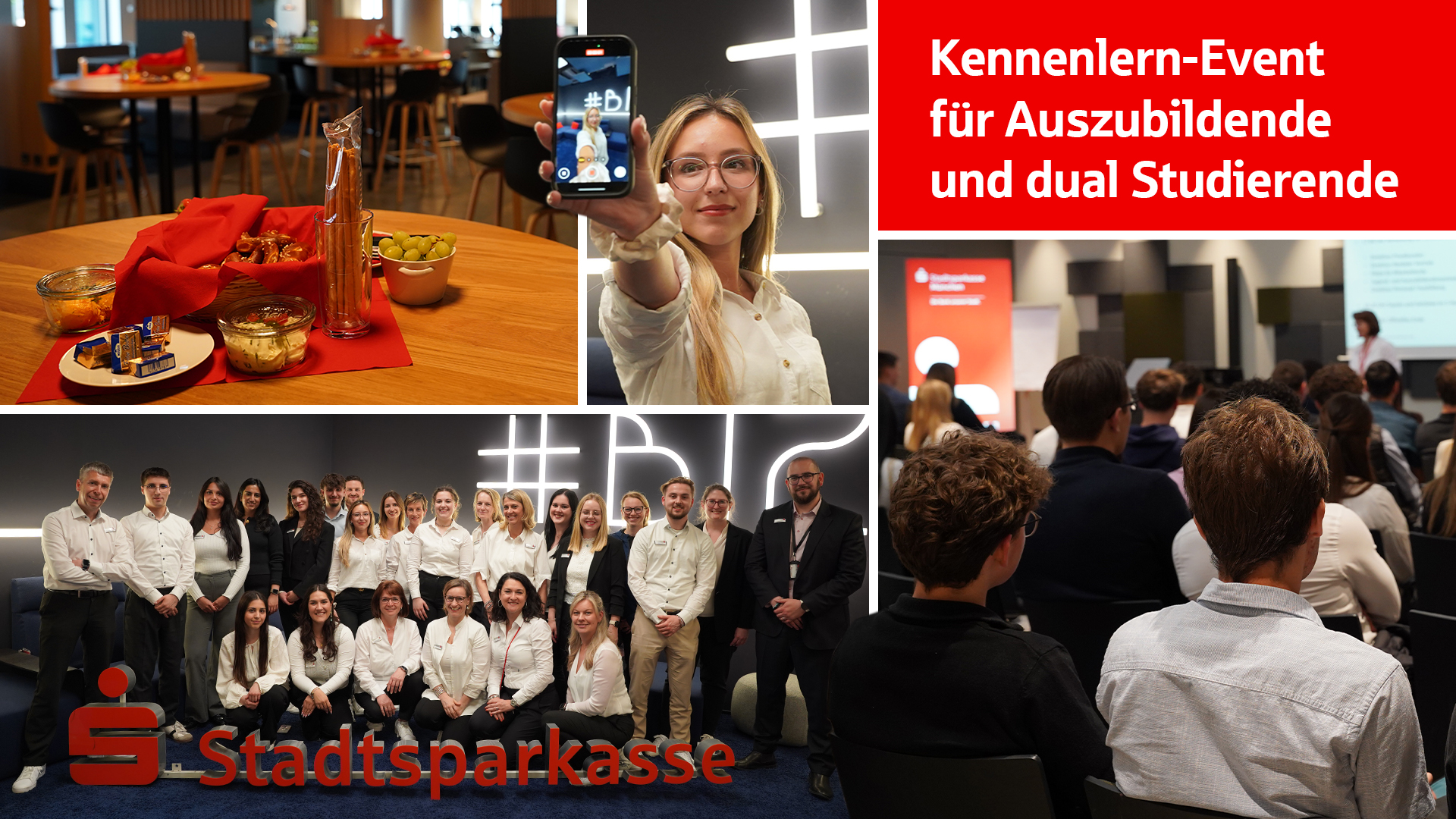 Kennenlernevent für neue Auszubildende und dual Studierende