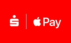 Logo Apple und Sparkasse