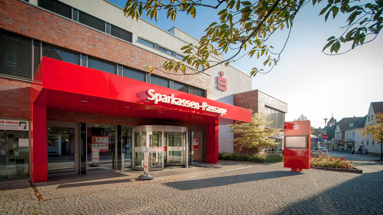 Sparkasse Geldautomat Halle (Westf.)