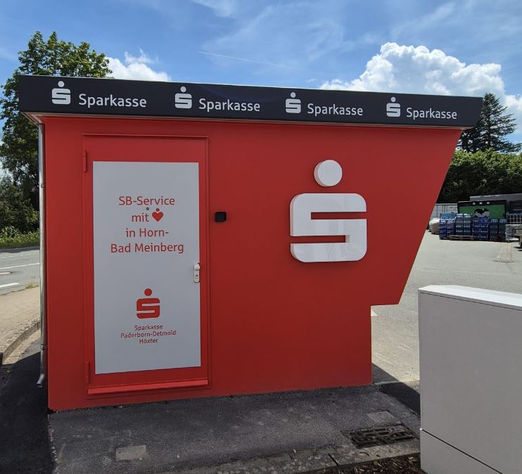 Sparkasse Geldautomat Horn-Bad Meinberg, Combi-Markt