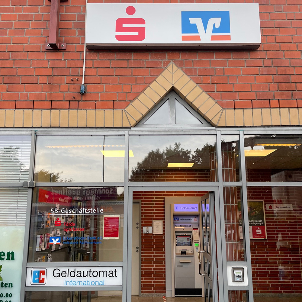 Sparkasse Geldautomat Eckernförde im Markant-Markt