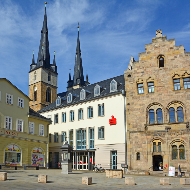 Foto der Filiale Geschäftsstelle Saalfeld Markt 20