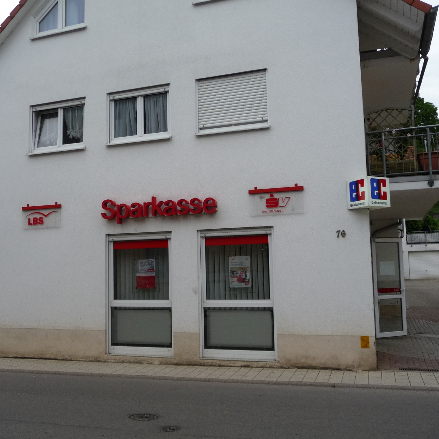 Sparkasse Geldautomat SB-Filiale Wöschbach