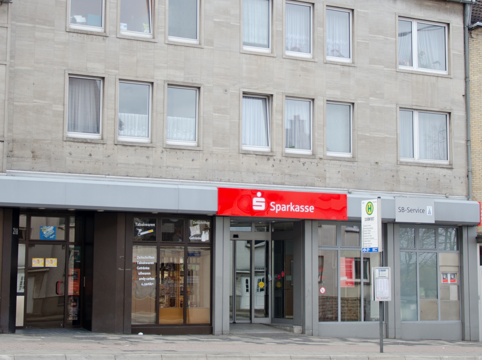 Foto der Filiale SB Center Schönforst