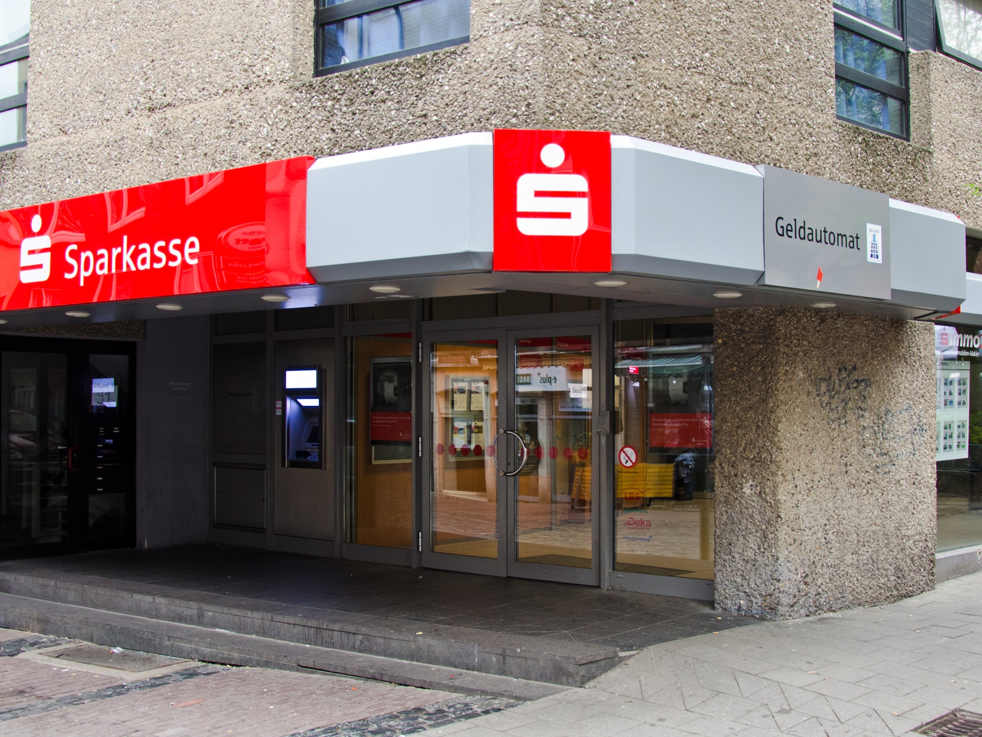 Sparkasse Geldautomat Pontstraße