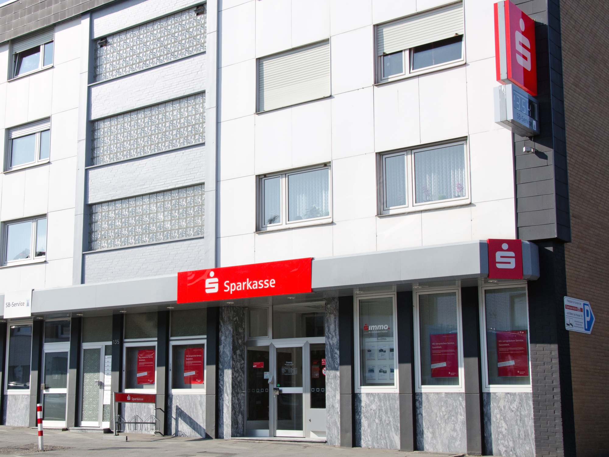 Sparkasse Geldautomat Hoengen