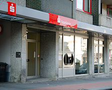Geldautomat in der Geschäftsstelle Röthgener Straße