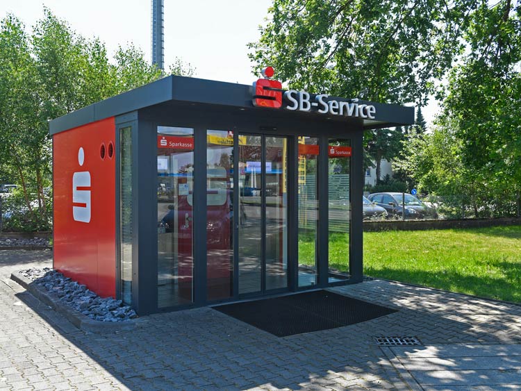 Sparkasse Geldautomat Dalbke Westfalen-Tankstelle