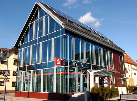 Sparkasse Geldautomat Huchenfeld