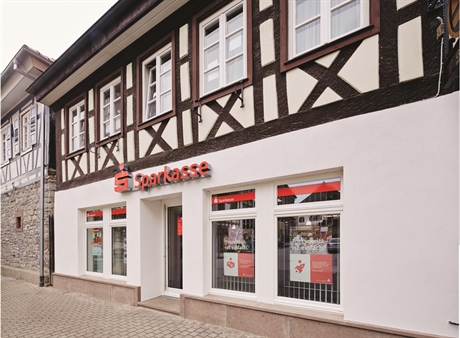 Sparkasse Geldautomat Stein