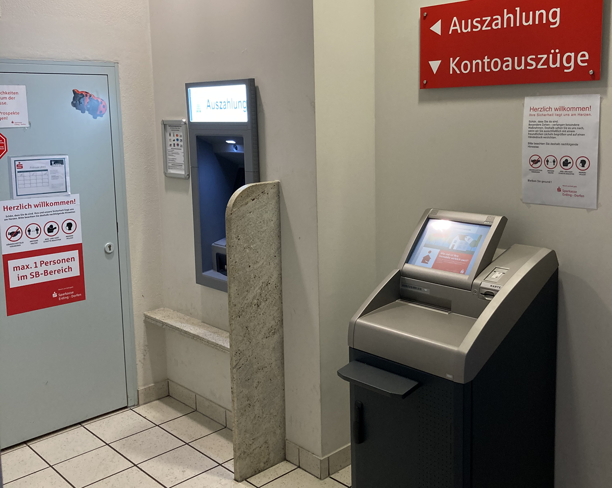 Foto des Geldautomaten ServicePoint Dorfen Bahnhof