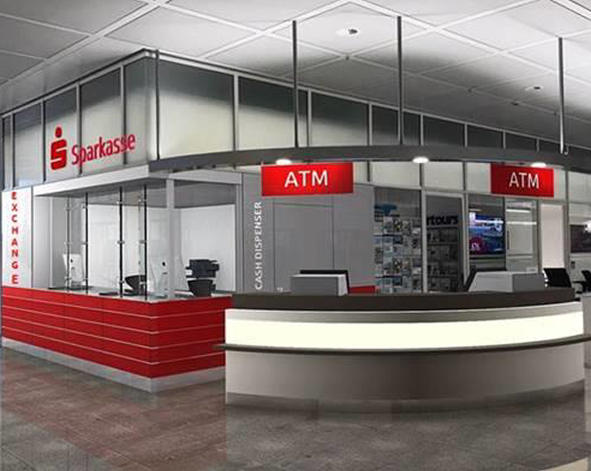 Foto des Geldautomaten ServicePoint Flughafen Terminal 2 Ebene 3
