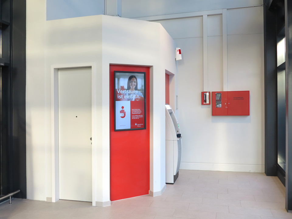 Sparkasse Geldautomat Bovert