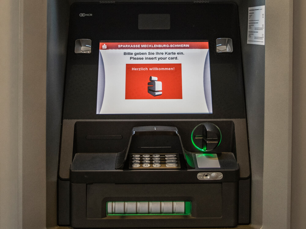 Foto des Geldautomaten Geldautomat Ludwigslust