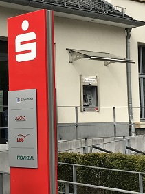 Sparkasse Geldautomat Bahnhof-Werdohl