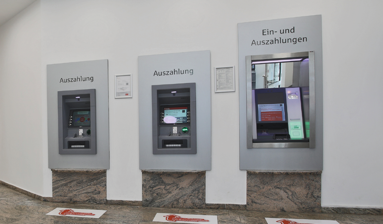 Foto des Geldautomaten Geldautomat Binz