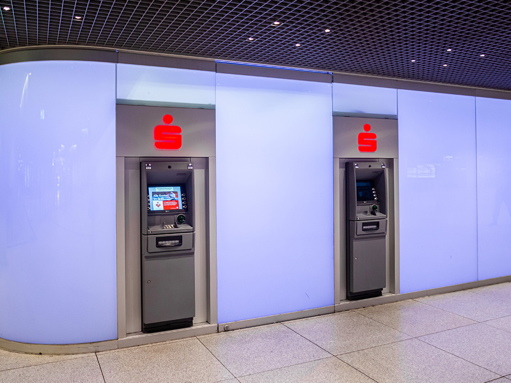 Sparkasse Geldautomat Hauptbahnhof, U-/S-Bahn