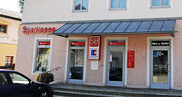 Sparkasse SB-Stelle mit temporärer Beratung Stallwang