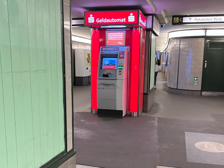 Foto des Geldautomaten Geldautomat U-Bhf. Potsdamer Platz