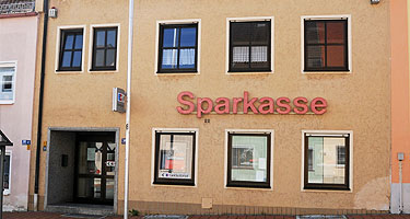 Sparkasse SB-Stelle mit temporärer Beratung Teisbach