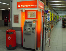Sparkasse Geldautomat Kaufland City Carre&769