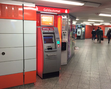Sparkasse Geldautomat U-Bhf. Frankfurter Allee