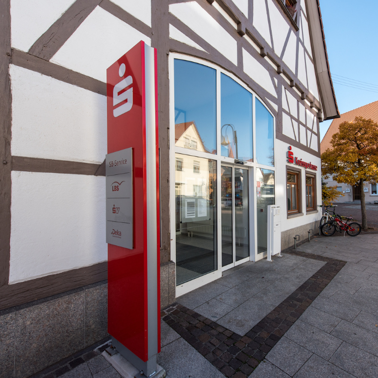 Sparkasse Geldautomat Gingen