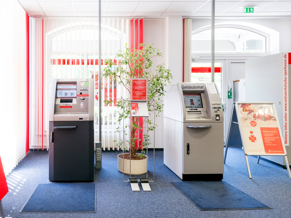 Sparkasse Geldautomat Freital Weißeritz-Park