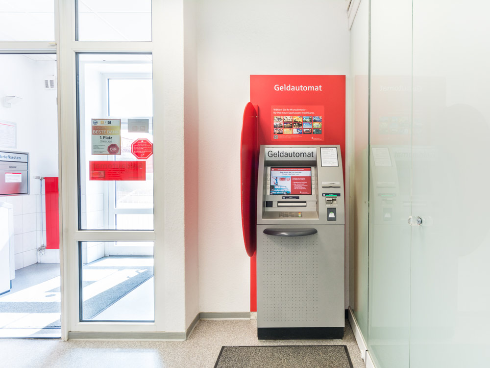 Foto des Geldautomaten Geldautomat Schmiedeberg