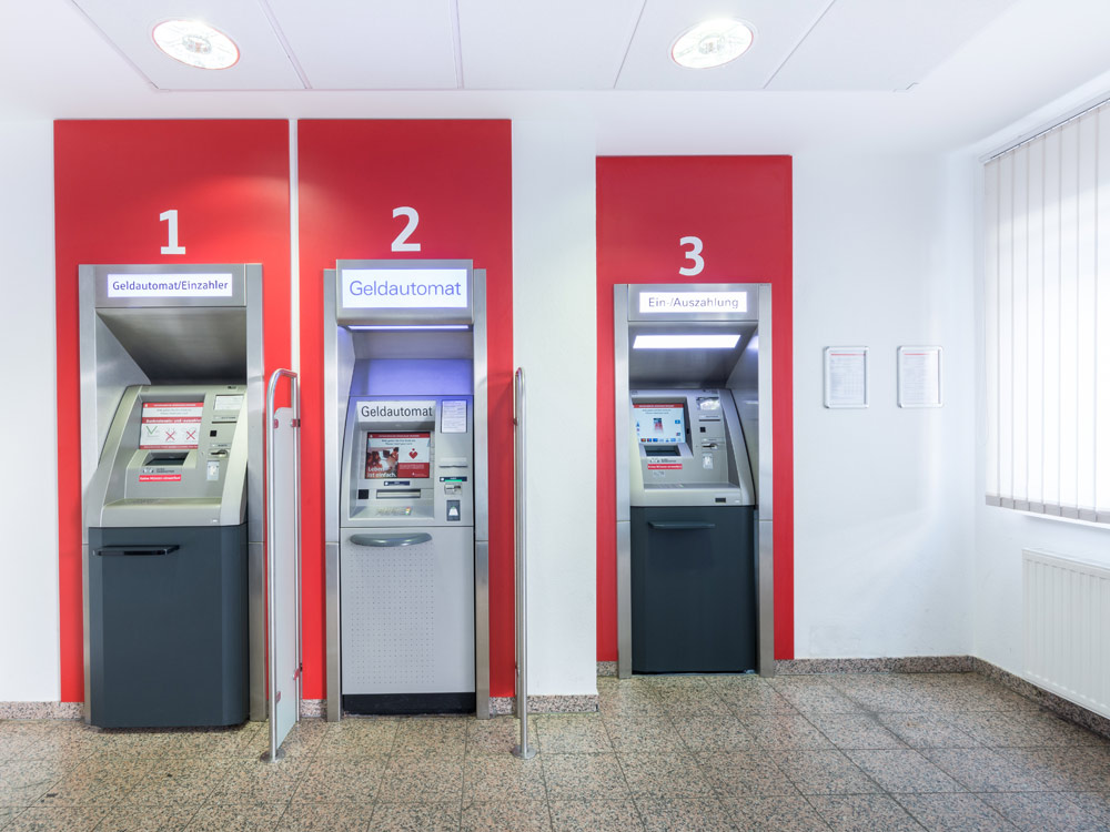 Sparkasse Geldautomat Wilsdruff