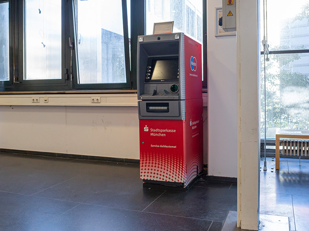 Foto des Geldautomaten Geldautomat Kreisverwaltungsreferat