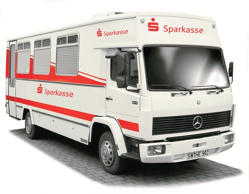 Sparkasse Schweinfurt Hassberge Fahrbare Filiale Hausen Hausener