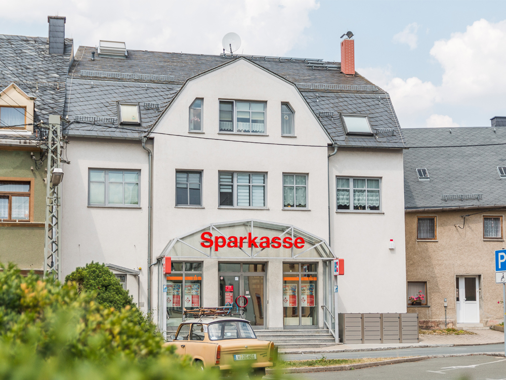 Sparkasse Geldautomat Mühltroff