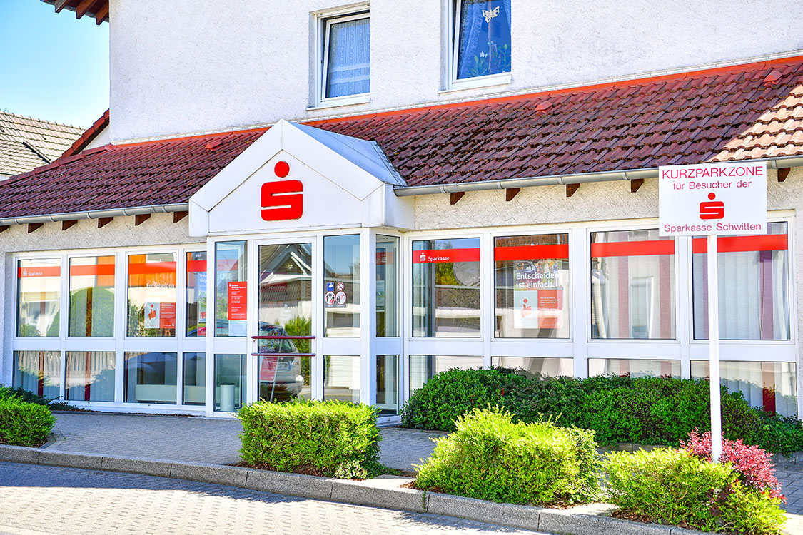 Sparkasse Geldautomat Schwitten