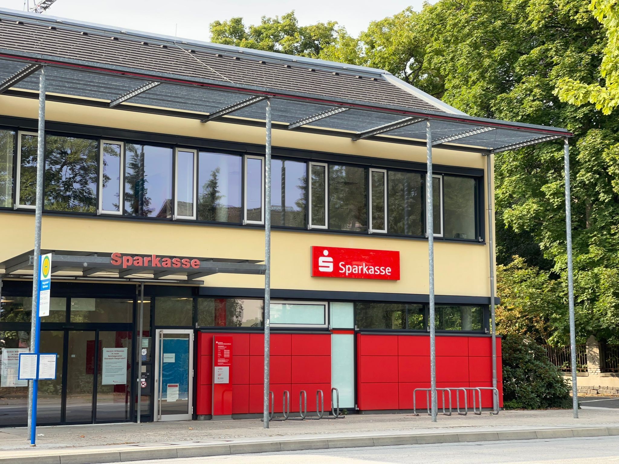 Sparkasse Geldautomat Beratungszentrum Ebersbach-Neugersdorf