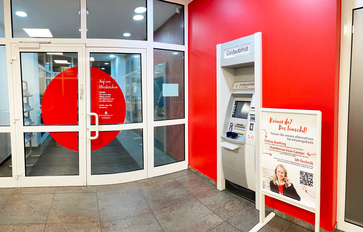 Sparkasse Geldautomat Uder