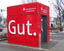 Geldautomat Ludwigsburg, Martin-Luther-Straße (Aldi)