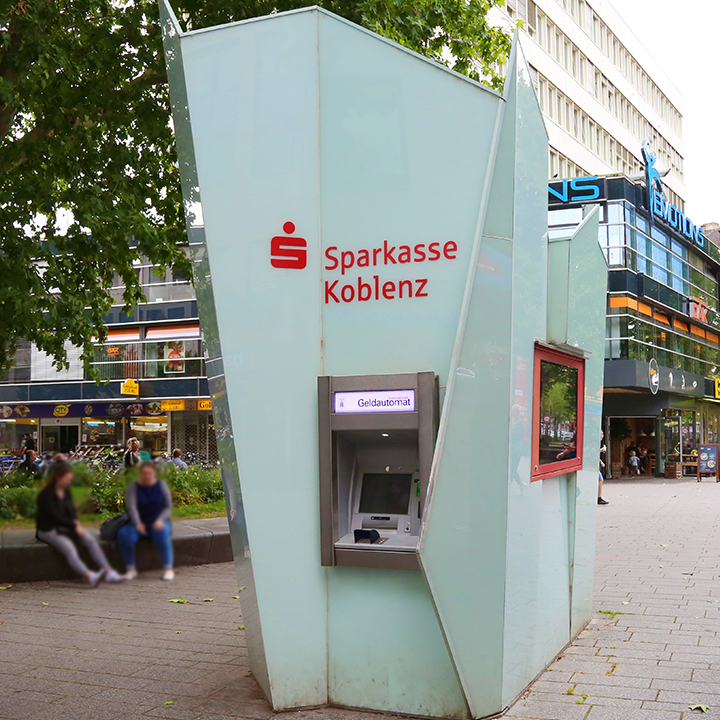 Foto des Geldautomaten Geldautomat KO-Zentrum / Löhrrondell