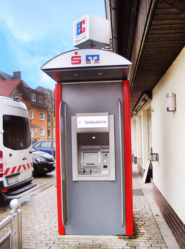 Foto des Geldautomaten Geldautomat Trockau