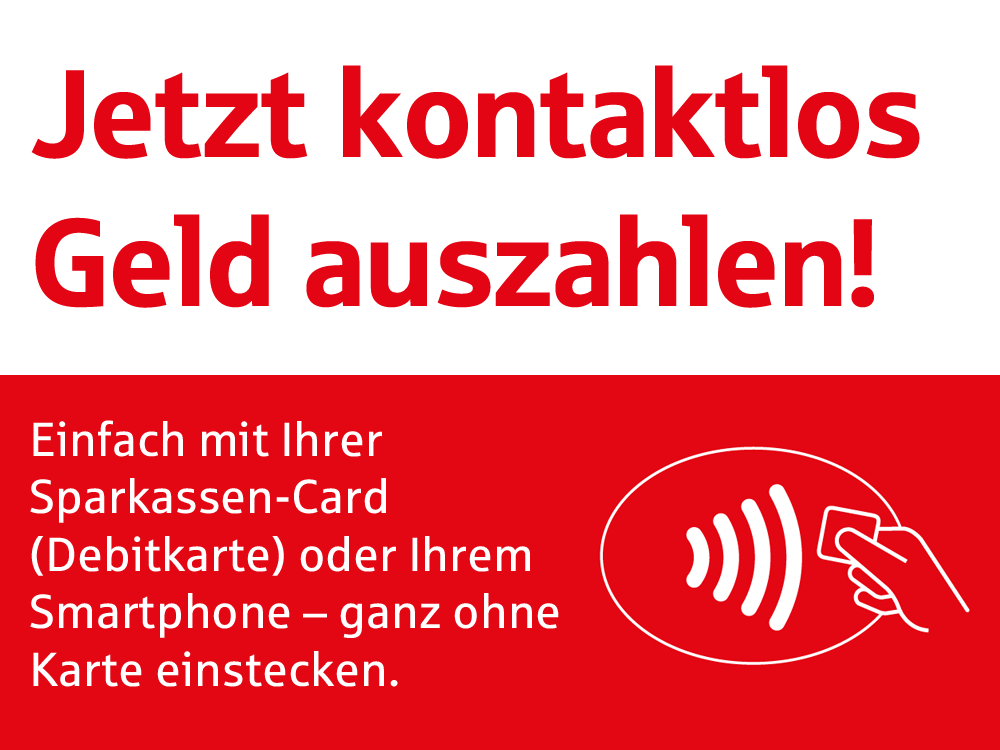 Sparkasse Geldautomat Hieber Markt